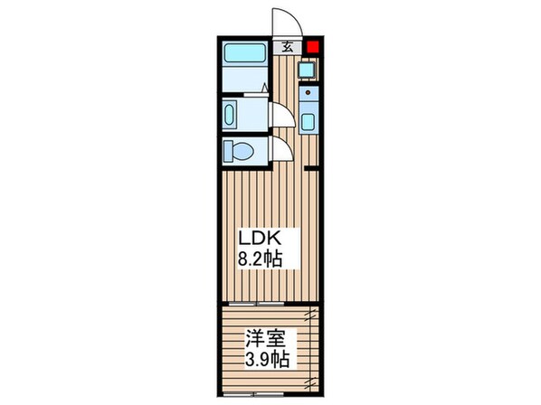 Ｅｒｆｏｌｇ鳩ケ谷の物件間取画像